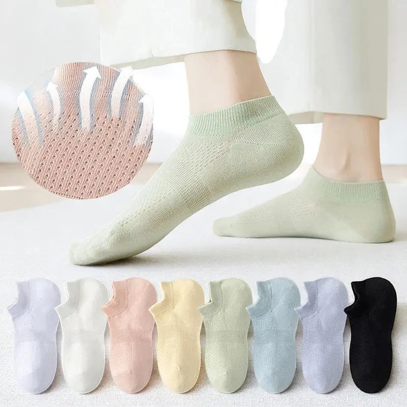 Pack de chaussettes anti transpiration pour femme, conçu pour maximiser la circulation de l'air au quotidien.