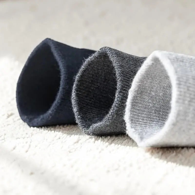 Chaussettes coton homme avec ouverture élastique douce pour un maintien confortable sans compression.
