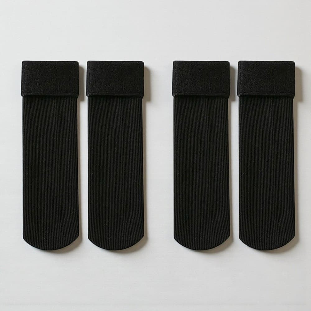 Chaussette sans couture enfant noire, coupe confirme et confort durable.