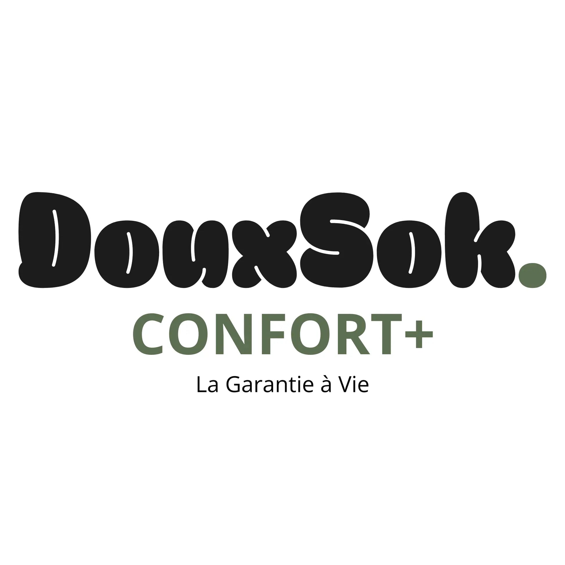 Garantie à vie offerte sur toutes les paires de chaussettes DouxSok.